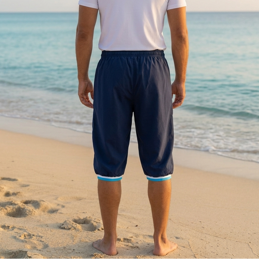 Long swim shorts