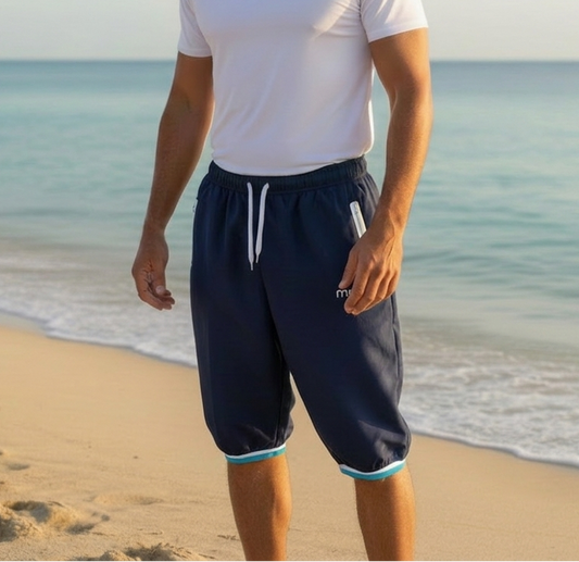 Long swim shorts